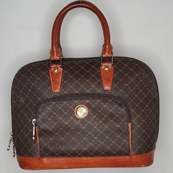 Rioni Signature LAUREN Dome Handle Handbag ST20001 - Picture 1 of 12